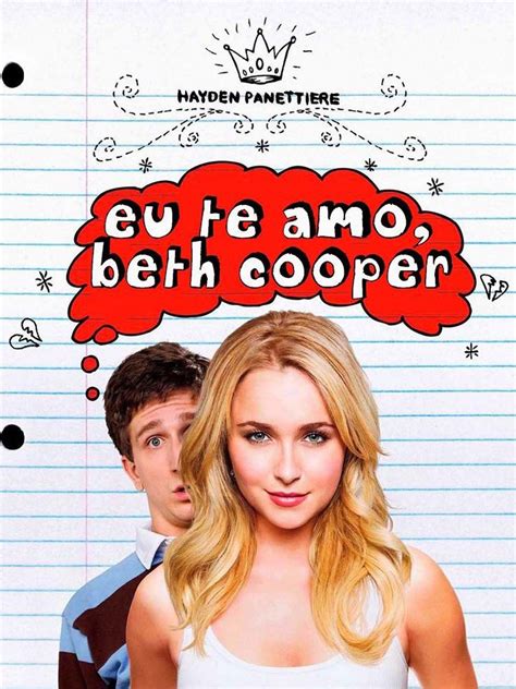 eu te amo beth cooper elenco - eu te amo beth cooper assistir